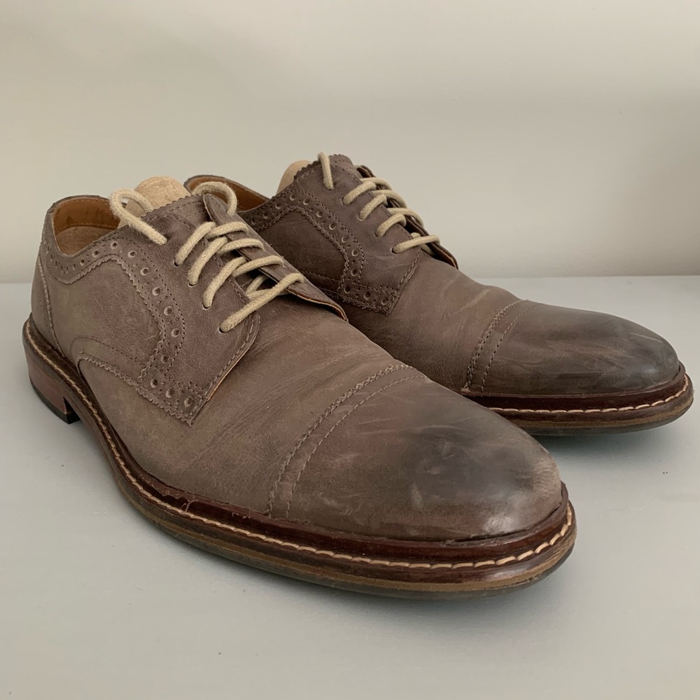 Men’s Cole Haan Cap Toe Oxford Size 8 - Grey